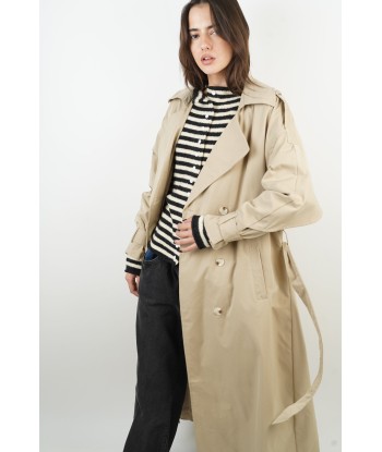 Beigefarbener Nervely-Trenchcoat de la marque