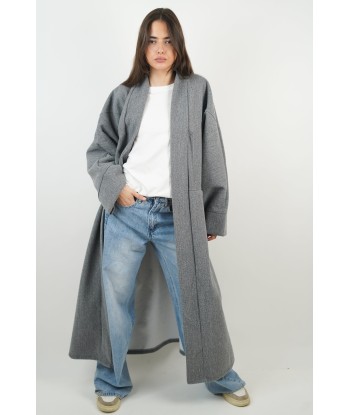 Manteau Lya gris Véritable concentré