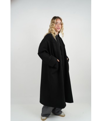 Manteau Lya noir Véritable concentré