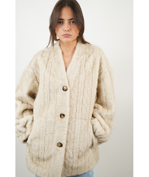 Manteau Kris beige destockage