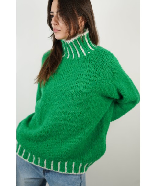 Pull Gena vert vente chaude votre 