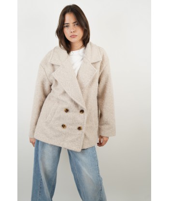 Manteau Kelly beige pas cher 