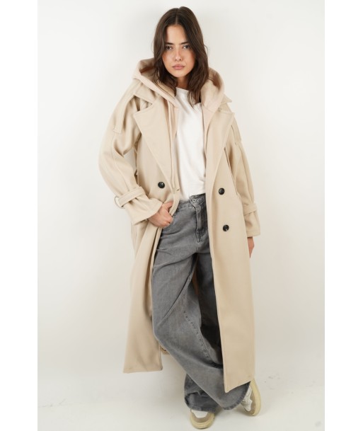 Manteau Sasha beige Par le système avancé 