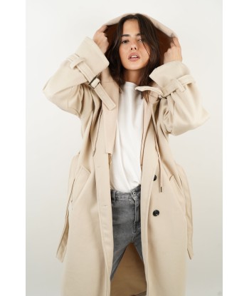 Manteau Sasha beige Par le système avancé 