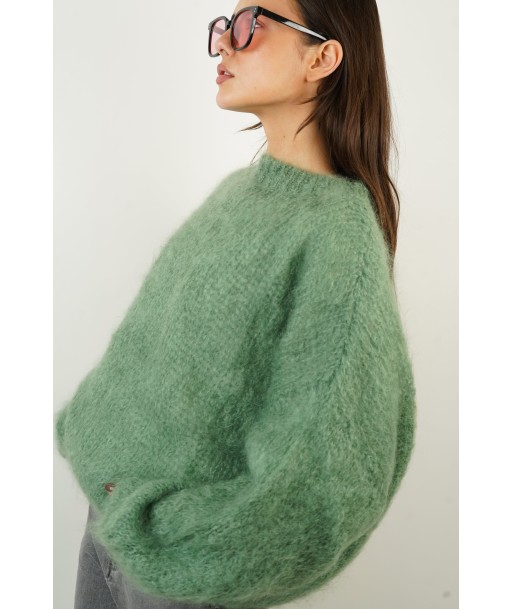 Pull Dina mohair vert prix