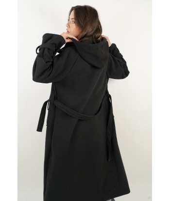 Manteau Sasha noir Livraison rapide