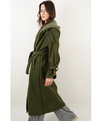 Manteau Sasha kaki Le MVP de beaucoup