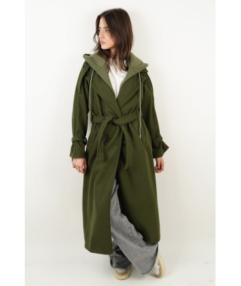 Manteau Sasha kaki Le MVP de beaucoup