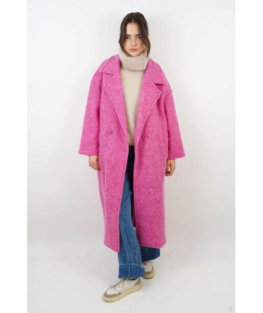 Manteau en laine Gabriela rose Par le système avancé 