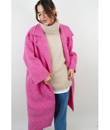 Manteau en laine Gabriela rose Par le système avancé 