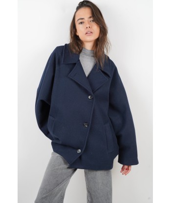 Manteau Agathe bleu marine de votre