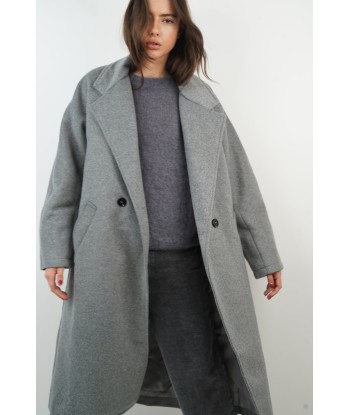 Manteau Jeanne gris Véritable concentré