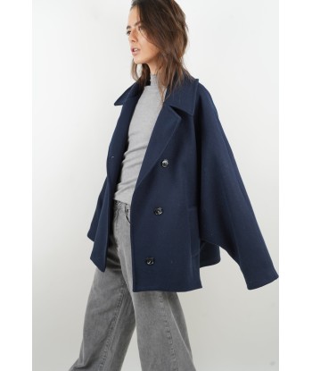 Manteau Agathe bleu marine de votre