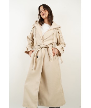 Manteau Sasha beige soldes