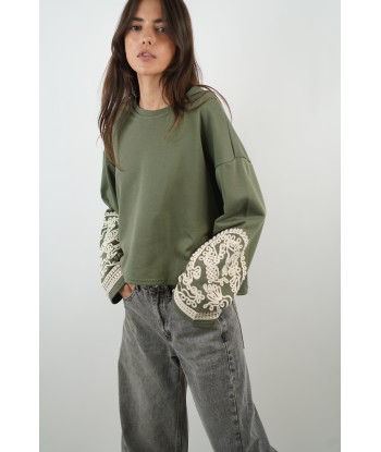 Maxine khaki sweater acheter