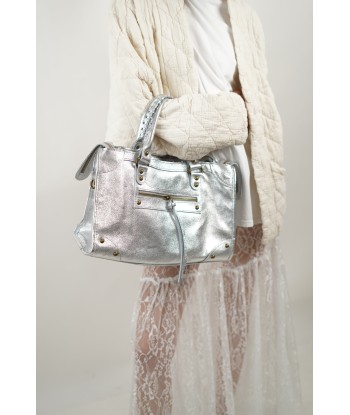 Clara silver bag brillant des détails fins