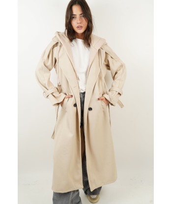 Manteau Sasha beige soldes