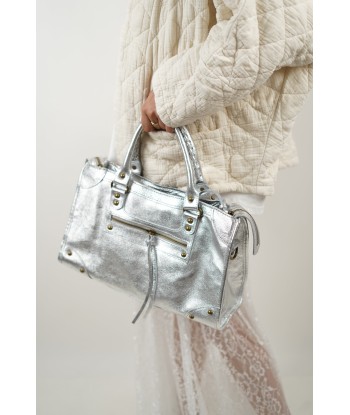 Clara silver bag brillant des détails fins