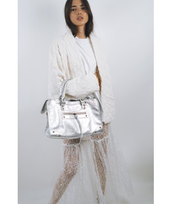 Clara silver bag brillant des détails fins