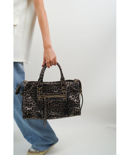 Clara leopard bag hantent personnes