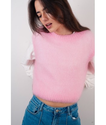 Pull Romy rose de l' environnement