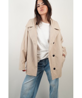 Beige Ella Trench Coat plus qu'un jeu 