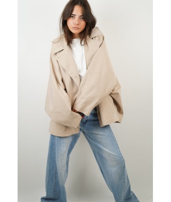 Beige Ella Trench Coat plus qu'un jeu 