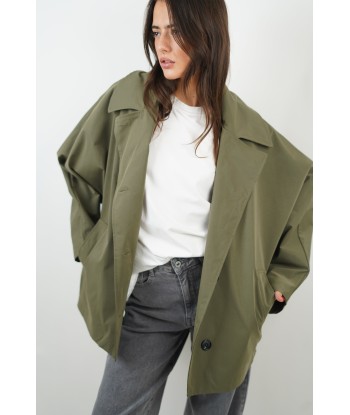 Ella khaki trench coat Venez découvrir notre 