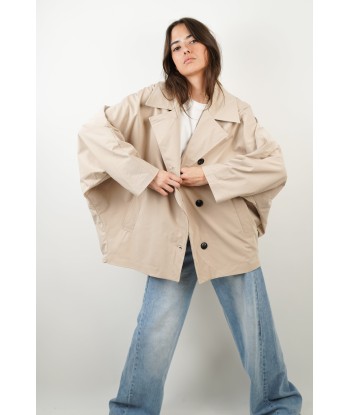 Beige Ella Trench Coat plus qu'un jeu 