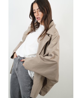 Ella Taupe Trench Coat Par le système avancé 