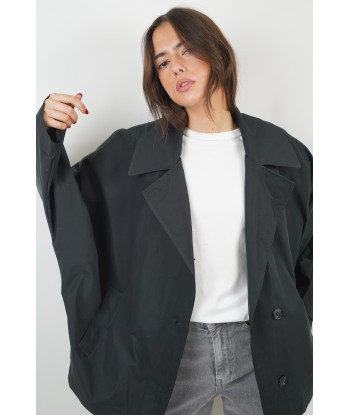 Black Ella Trench Coat Comparez plus de prix