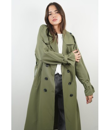 Lola khaki trench coat store