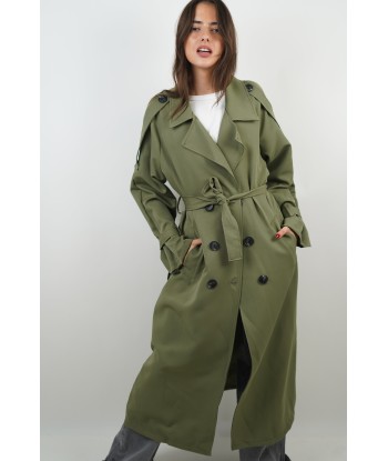 Lola khaki trench coat store