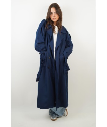 Navy blue Lola trench coat de France