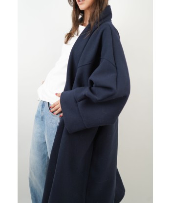 Lya navy blue coat l'évolution des habitudes 