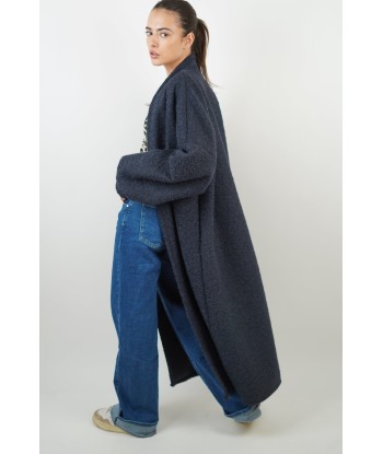 Saona Navy Blue Coat Paris Déstockage Promo