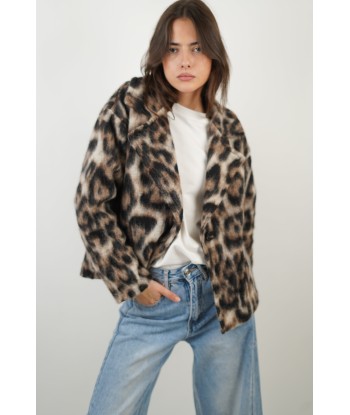 Brown Leopard Coat sur le site 