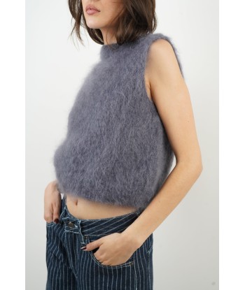 Pull mohair Jesse gris les ctes