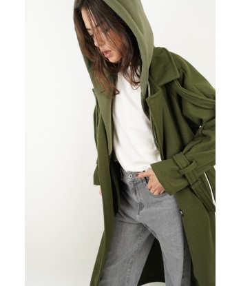 Sasha khaki coat l'achat 