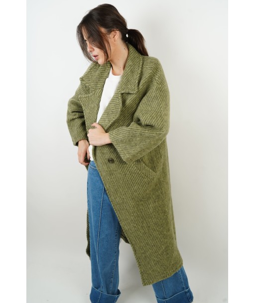 Gabriela khaki wool coat 50-70% off 