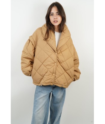 Eve camel down jacket Pour