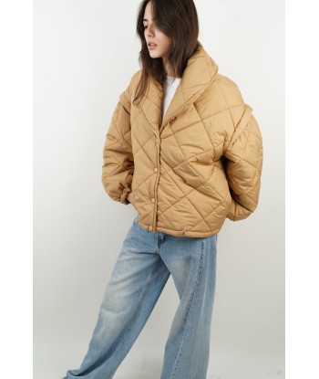 Eve camel down jacket Pour