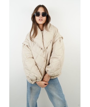 Eve beige down jacket prix pour 