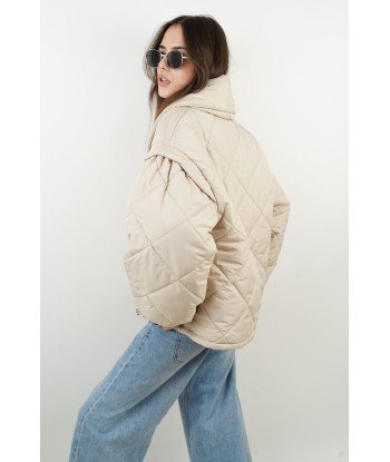 Eve beige down jacket prix pour 