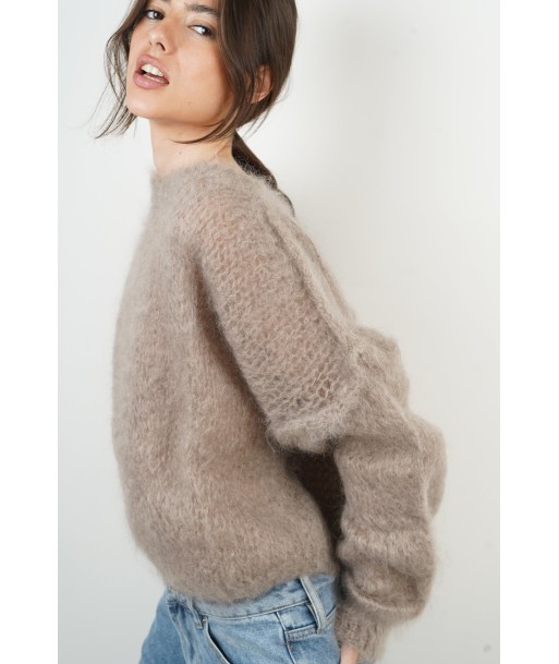 Cloe taupe sweater Comparez et commandez 