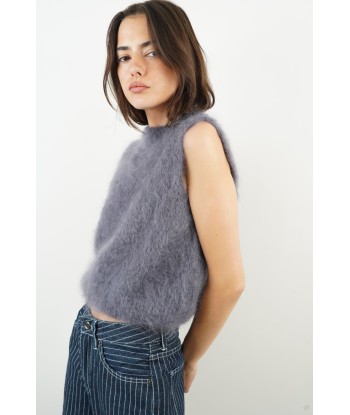 Pull mohair Jesse gris les ctes