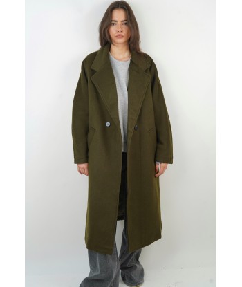 Manteau Jeanne kaki Paris Déstockage Promo