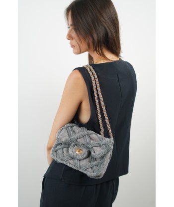 Sac Alicia gris soldes