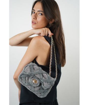 Sac Alicia gris soldes