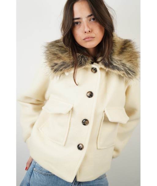 Veste Kara beige Paris Déstockage Promo